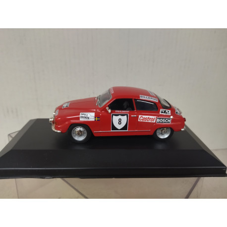 SAAB 96 V4 1972 RALLY SWEDEN BLOMQVIST 1:43 ALTAYA IXO BOX NO ORIGINAL