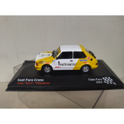 SEAT FURA CRONO 1983 RALLY COPA FURA KURU VILLACIEROS 1:43 ALTAYA IXO DEFECT/PEANA