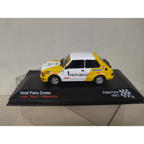 SEAT FURA CRONO 1983 RALLY COPA FURA KURU VILLACIEROS 1:43 ALTAYA IXO DEFECT/PEANA