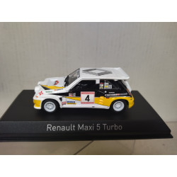 RENAULT 5 MAXI TURBO 1986 RALLY ASTURIAS 1986 SAINZ 1:43 NOREV 510622 NV