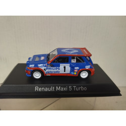 RENAULT 5 MAXI TURBO 1986 RALLY TOUR FRANCE RAGNOTTI 1:43 NOREV 510620 NV