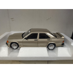 MERCEDES-BENZ W201 190E 2.3-16V 1984 SMOKE SILVER MET 1:18 NOREV 183831 NV
