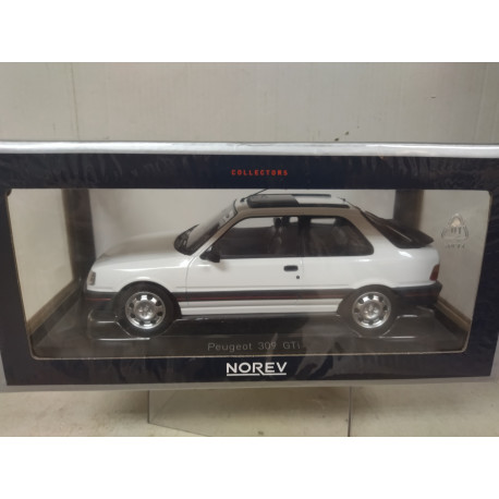 PEUGEOT 309 1988 GTi MEIJE WHITE 1:18 NOREV 181888 NV