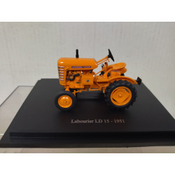 LABOURIER LD 15 1951 ORANGE TRACTOR/FARMER 1:43 UH HACHETTE
