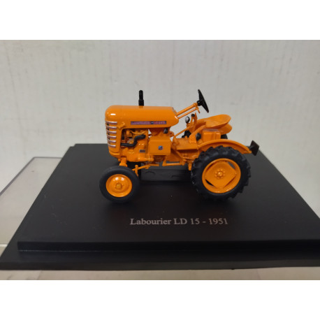 LABOURIER LD 15 1951 ORANGE TRACTOR/FARMER 1:43 UH HACHETTE