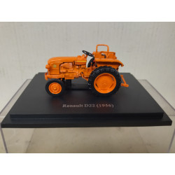 RENAULT D22 1956 ORANGE RED TRACTOR/FARMER 1:43 UH HACHETTE