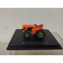 SAME DA 30 DT TRENTO 1956 ORANGE TRACTOR/FARMER 1:43 UH HACHETTE