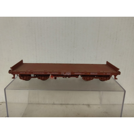 VAGON PLATAFORMA PLANO ELECTROTREN 1:87 H0 NO BOX/SUCIO