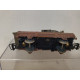 VAGON PLATAFORMA PLANO + EXCAVADORA 1:87 H0 NO BOX/SUCIO