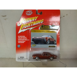 OLDSMOBILE TORONADO 1966 RED CLASSIC GOLD 1:64 JOHNNY LIGHTNING