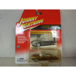 FORD THUNDERBIRD 1961 INDY PACE CAR CLASSIC GOLD 1:64 JOHNNY LIGHTNING