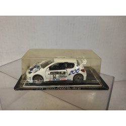 PEUGEOT 206 WRC RALLY WHITE apx 1:64 GUISVAL