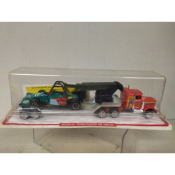AMERICAN TRUCK/CAMION TRANSPORTE DE FORMULA F1 BENETTON apx 1:64 GUISVAL