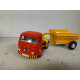 PEGASO COMET CON REMOLQUE BASCULANTE 1:50 JOAL 212 BOX