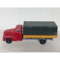 FORD THAMES CAMION/TRUCK ROJO 1:87 H0 EKO SUCIO/DIRTY