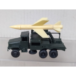 GMC CAMION MILITAR LANZA COHETES (2) 1:87 H0 EKO SUCIO/DIRTY