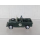 LAND ROVER + 2 FIGURAS PICKUP MILITARY 1:87 H0 EKO SUCIO/DIRTY