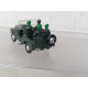 JEEP WILLYS + 4 FIGURAS MILITARY 1:87 H0 EKO SUCIO/DIRTY