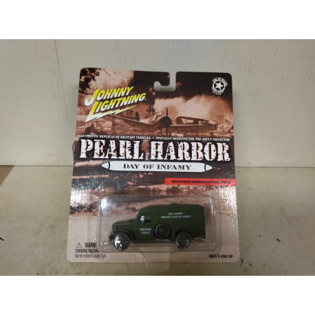 DODGE WC54 RADIO COMMUNICATIONS PEARL HARBOUR WW 2 1:64 JOHNNY LIGHTNING