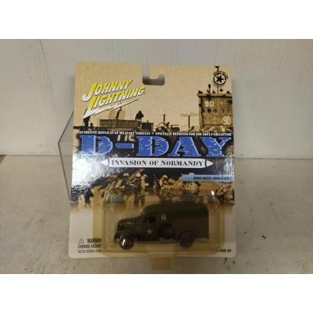 DODGE WC54 AMBULANCE D-DAY NORMANDY WW 2 1:64 JOHNNY LIGHTNING