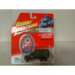 GMC CCKW 6X6 TRUCK LIGHTNING BRIGADE WW 2 1:64 JOHNNY LIGHTNING