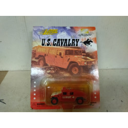 HUMMER US CAVALRY RED 1:64 JOHNNY LIGHTNING