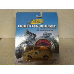 HUMMER US NAVY LIGHTNING BRIGADE 1:64 JOHNNY LIGHTNING