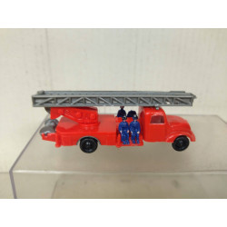MAGIRUS-DEUTZ MERKUR CAMION BOMBEROS ESCALERA (2) 1:87 H0 EKO NO BOX