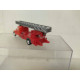 MAGIRUS-DEUTZ MERKUR CAMION BOMBEROS ESCALERA (3) 1:87 H0 EKO NO BOX