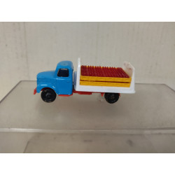 EBRO B-35 CAMION/TRUCK AZUL BOTELLERO 1:87 H0 EKO NO BOX