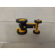 BARREIROS HANOMAG TRACTOR AMARILLO 1:87 H0 EKO NO BOX