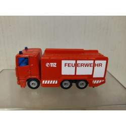 SCANIA R CAMION/TRUCK FIRE ENGINE 1:87/apx 1:64 SIKU 1034