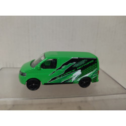 VOLKSWAGEN T5 GREEN S-FORCE MOTORS 1:55/apx 1:64 SIKU 1585