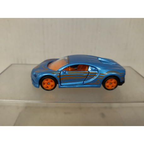 BUGATTI CHIRON BLUE n38 1:55/apx 1:64 SIKU 1508