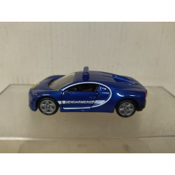BUGATTI CHIRON GENDARMERIE FRANCE 1:55/apx 1:64 SIKU 1541