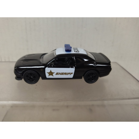 DODGE CHALLENGER SRT HELLCAT SHERIFF POLICE 1:55/apx 1:64 SIKU 1584