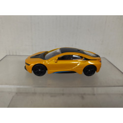 BMW i8 ORANGE/BLACK 1:55/apx 1:64 SIKU 1558