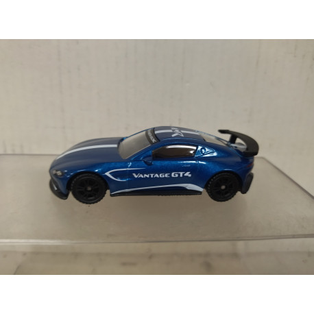 ASTON MARTIN VANTAGE GT4 BLUE 1:55/apx 1:64 SIKU 1577