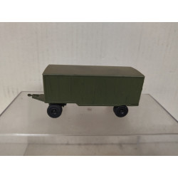 REMOLQUE CONTAINER MILITARY 1:87 H0 ROCO SUCIO/DIRTY