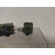 LAND ROVER 109 MILITARY + 1 REMOLQUE 1:87 H0 SUCIO/DIRTY