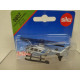 HELICOPTERO/HELICOPTER POLIZEI SILVER/BLUE 1:160/apx 1:64 SIKU 807