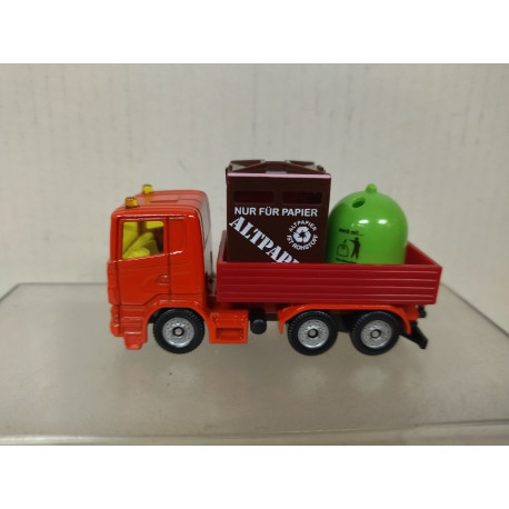 SCANIA R CAMION/TRUCK RECICLAJE/GARBAGE 1:87/apx 1:64 SIKU 828