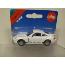 PORSCHE 911 CARRERA (996) WHITE 1:55/apx 1:64 SIKU 1093