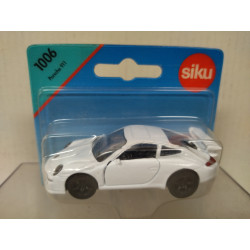 PORSCHE 911 CARRERA S (997) WHITE 1:55/apx 1:64 SIKU 1006