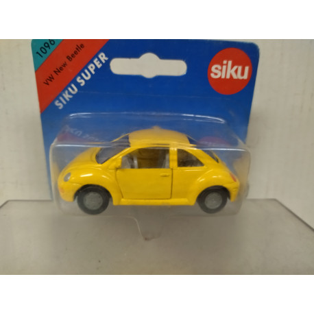 VOLKSWAGEN NEW BEETLE YELLOW 1:55/apx 1:64 SIKU 1096