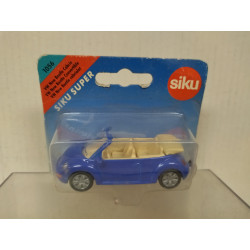 VOLKSWAGEN NEW BEETLE CABRIOLET BLUE 1:55/apx 1:64 SIKU 1056