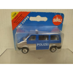 VOLKSWAGEN T4 TRANSPORTER POLIZEI BLUE /apx 1:64 SIKU 820/824/825