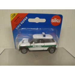MINI COOPER POLIZEI WHITE/GREEN 1:55/ apx 1:64 SIKU 1330