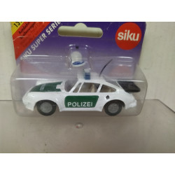 PORSCHE 911 TURBO POLIZEI 1:55/apx 1:64 SIKU 1316
