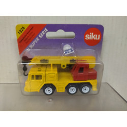 HYDRAULIC CRANE/GRUA HIDRAULICA (2) 1:96/apx 1:64 SIKU 1326